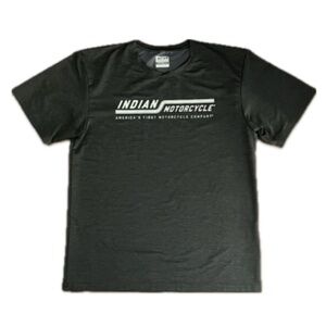 Indian Motorcycle Short Sleeve T-Shirt, Dark Gray, Size L